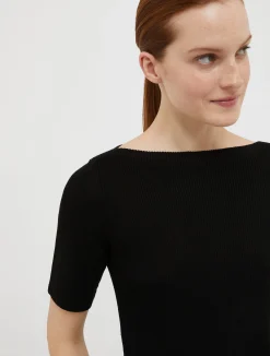 Fisherman’s rib knitted jumper