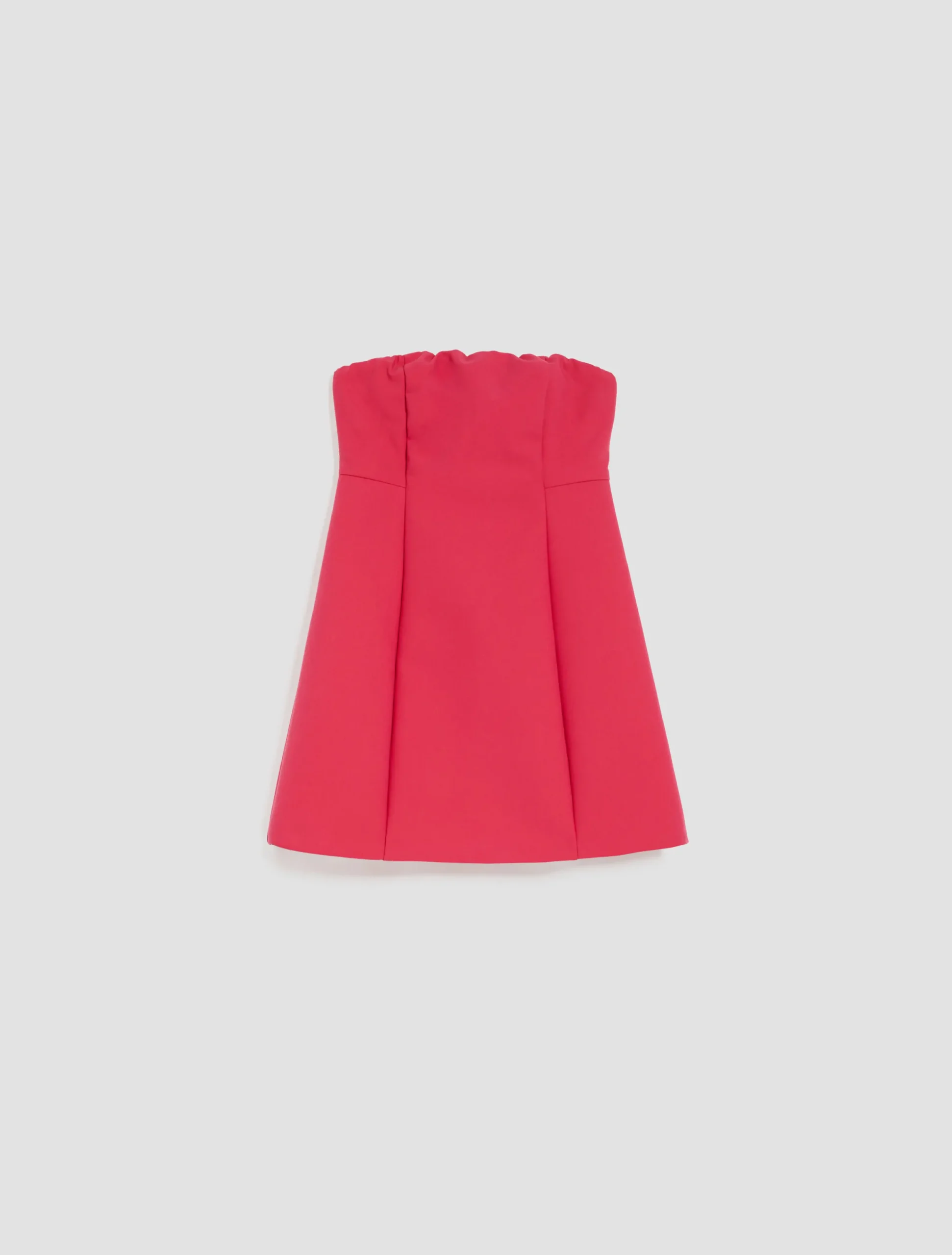 Flared bustier mini dress