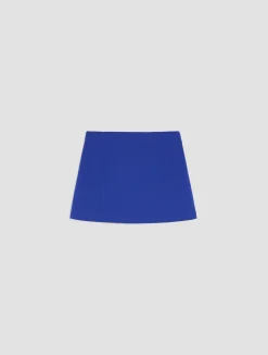 Flared mini skirt