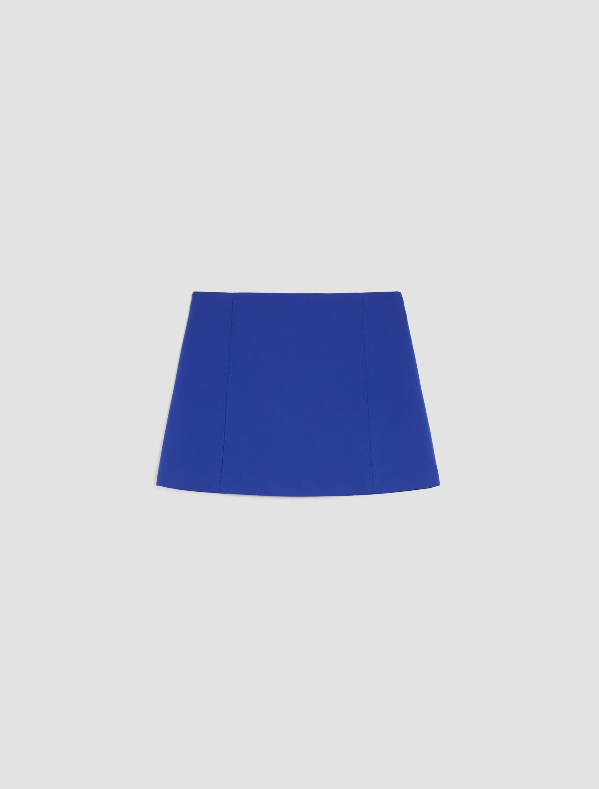Flared mini skirt