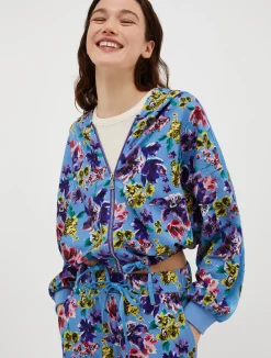 Floral oversized sweatshirt