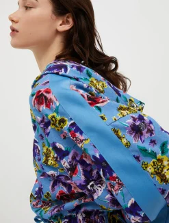 Floral oversized sweatshirt