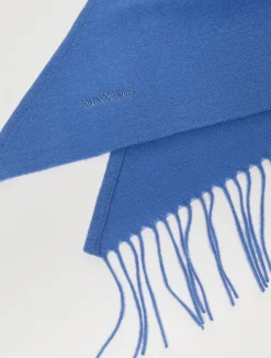 Fringed wool foulard