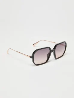 Geometric square sunglasses