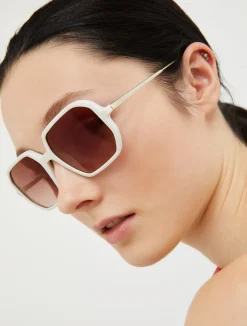 Geometric square sunglasses