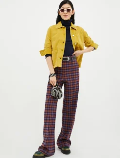 High-neck jumper