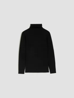 High-neck jumper