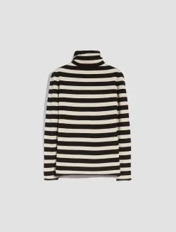 High-neck jumper