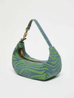 Hug animal-print hobo bag