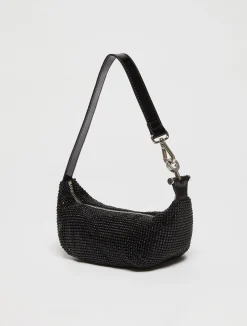 Hug rhinestone-embellished mini bag