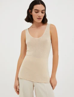 Knitted tank top