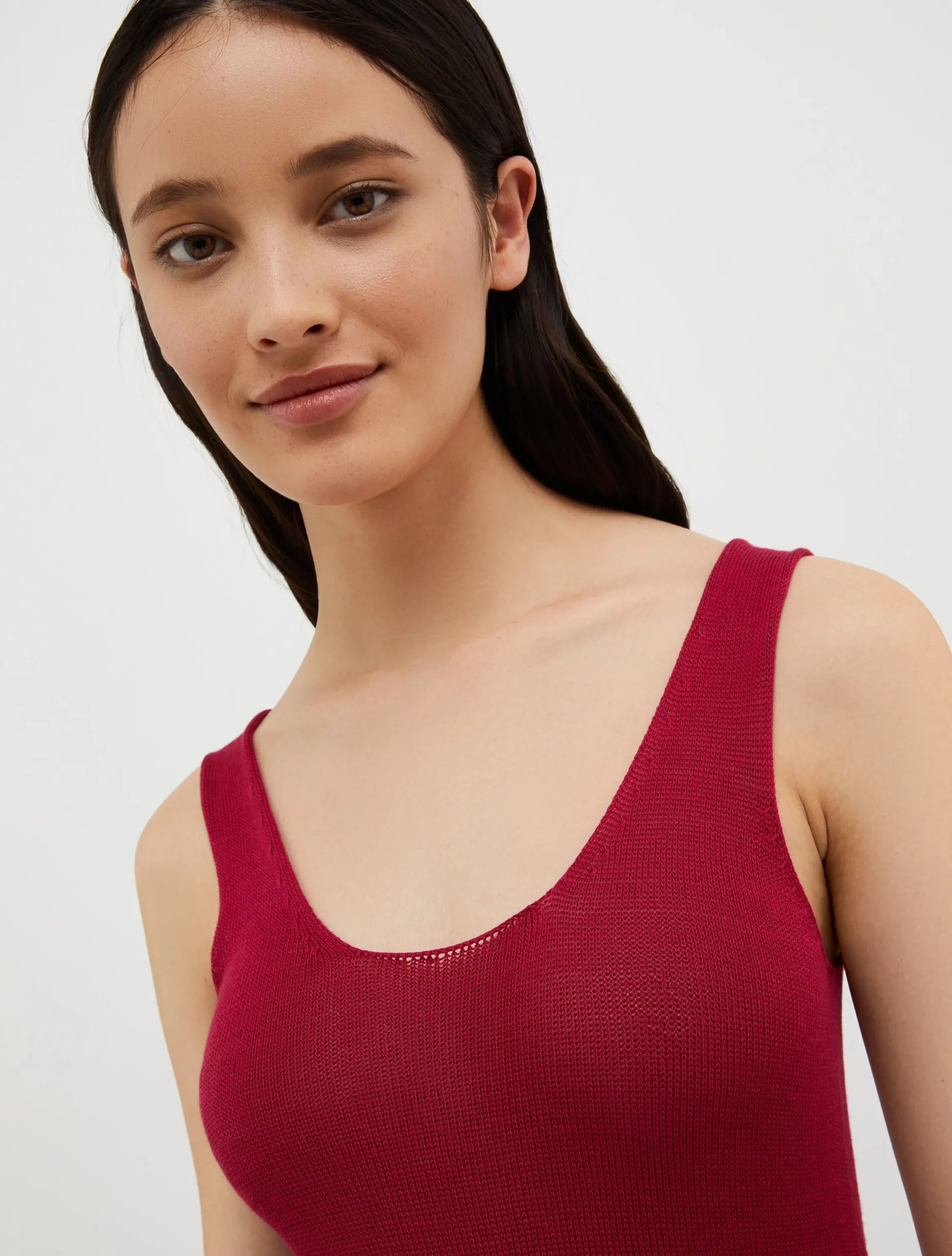 Knitted tank top