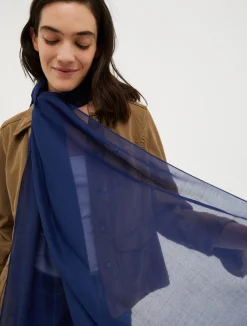 Large voile scarf