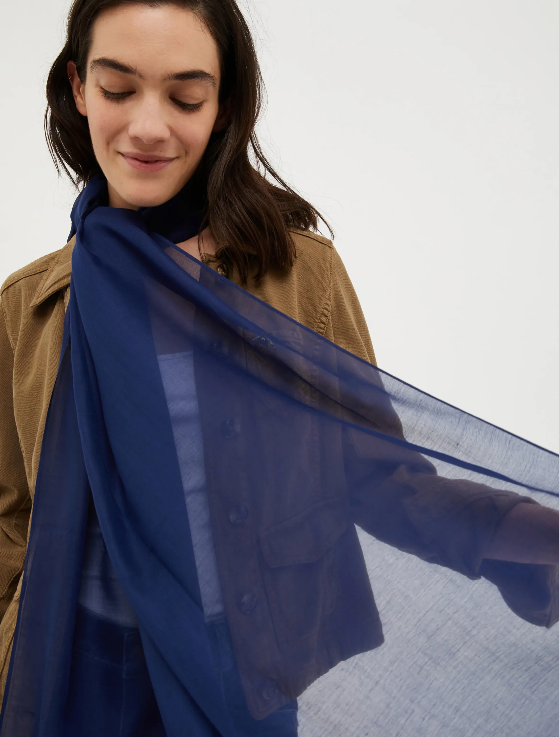 Large voile scarf