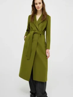 Longrun wool-drap coat