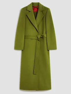 Longrun wool-drap coat