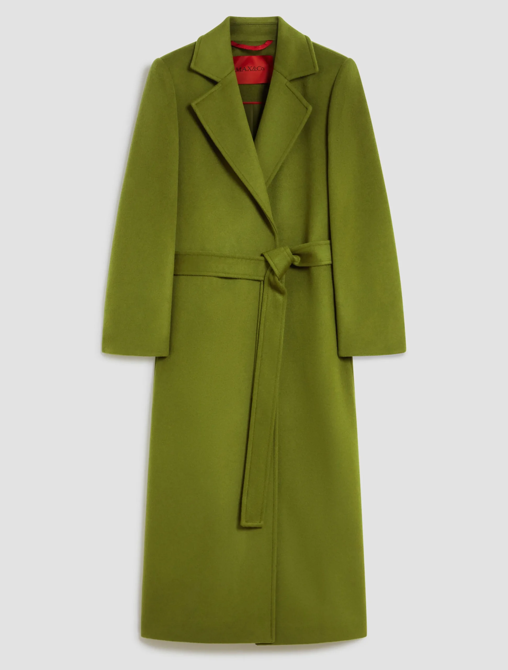 Longrun wool-drap coat