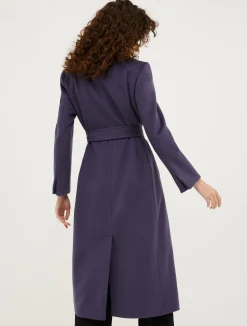 Longrun wool-drap coat