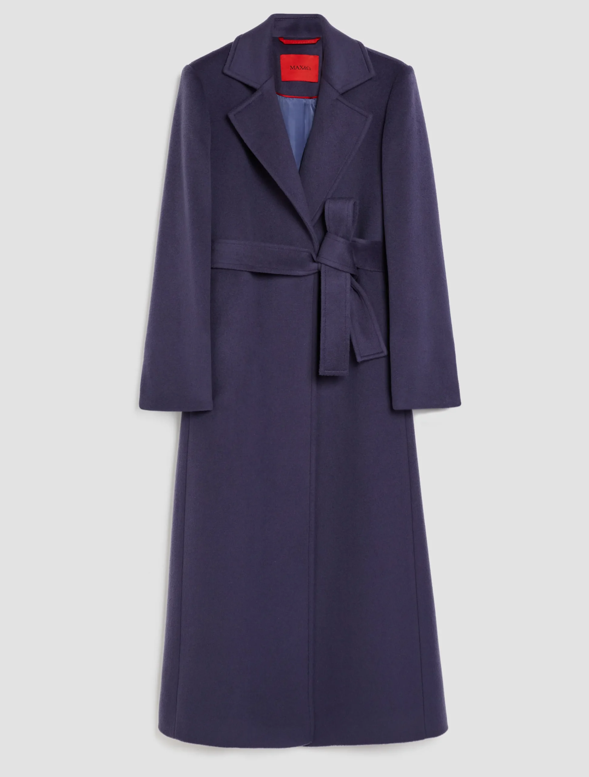 Longrun wool-drap coat