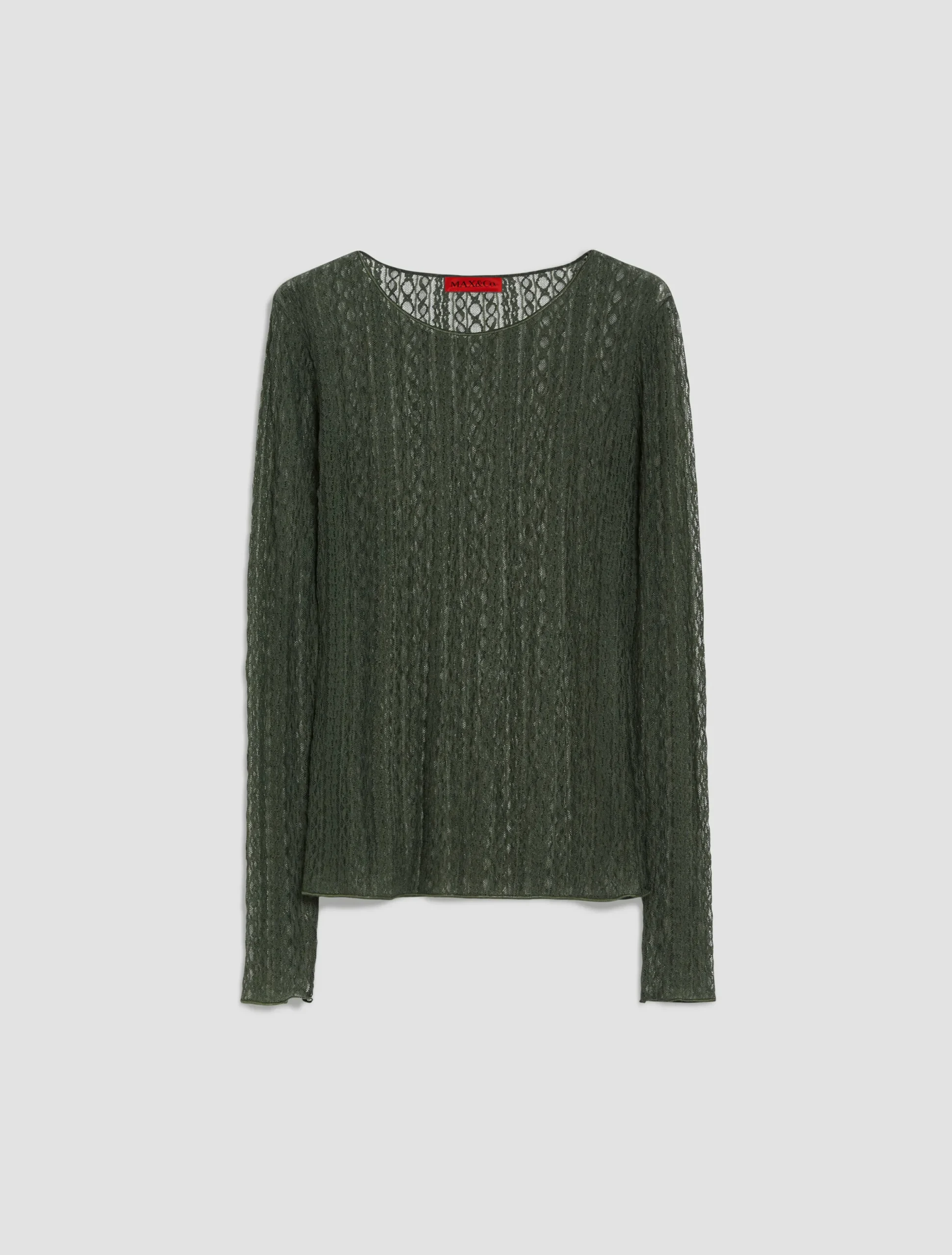 Long-sleeved jersey T-shirt