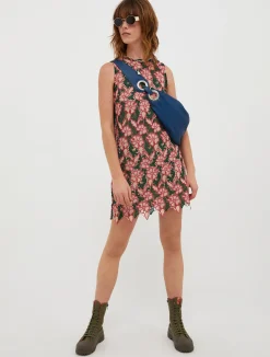 Macramé tunic dress