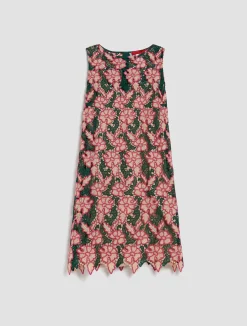 Macramé tunic dress