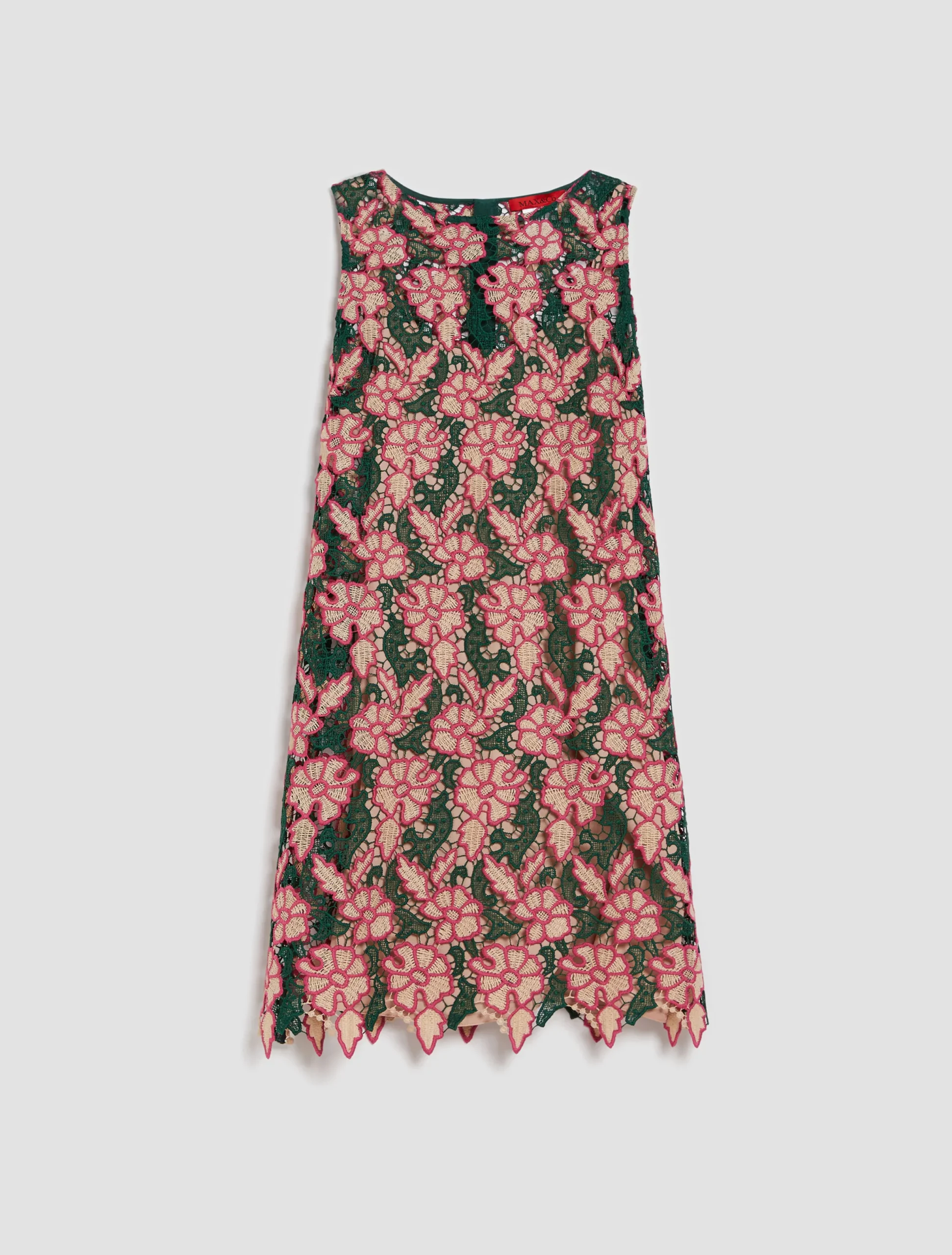 Macramé tunic dress