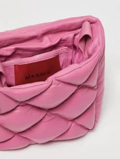 Matelassé nappa-leather mini bag