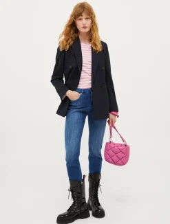 Matelassé nappa-leather mini bag