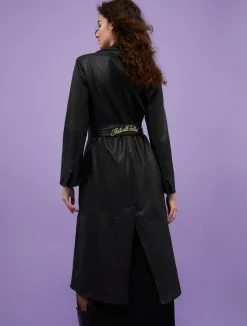 MAX&Co. with Looney Tunes nappa-leather coat