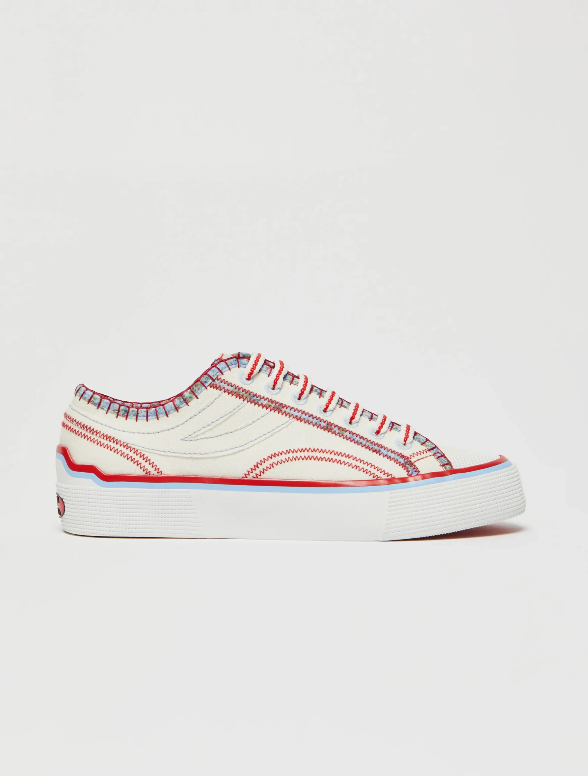 MAX&Co. with Superga canvas trainers