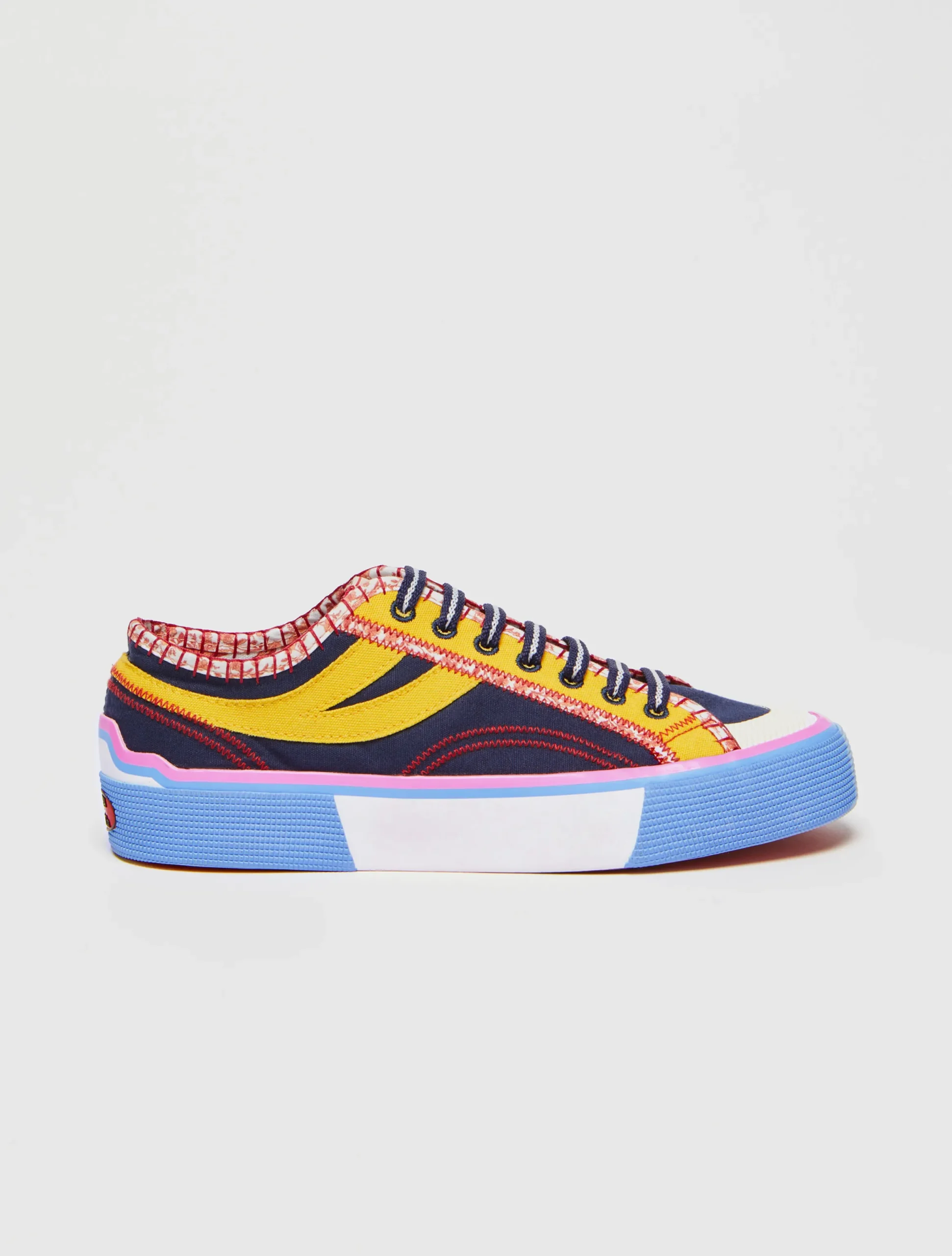MAX&Co. with Superga canvas trainers