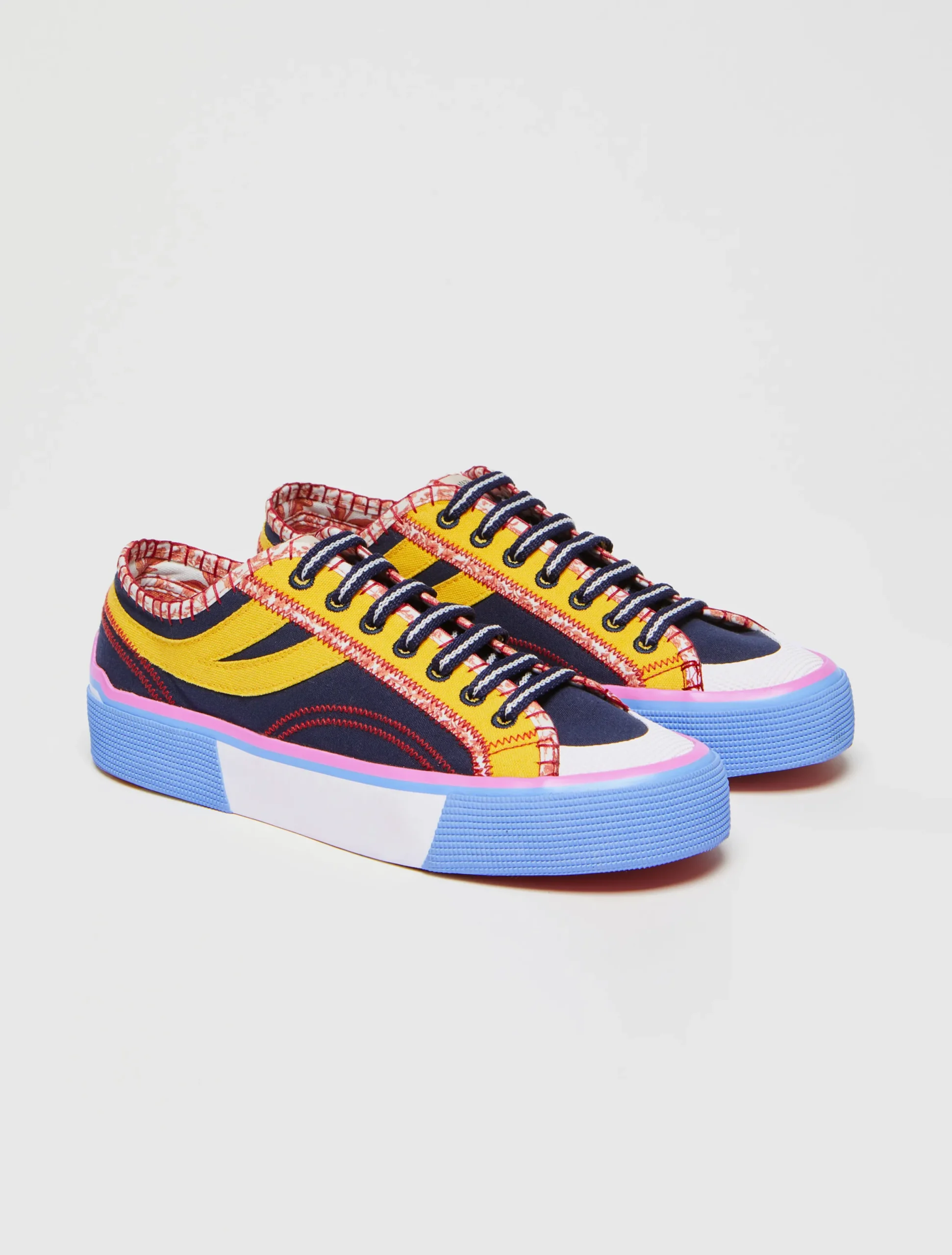 MAX&Co. with Superga canvas trainers