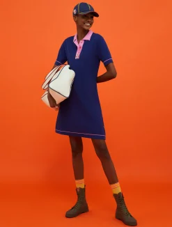 MAX&Co. with Superga knitted polo dress
