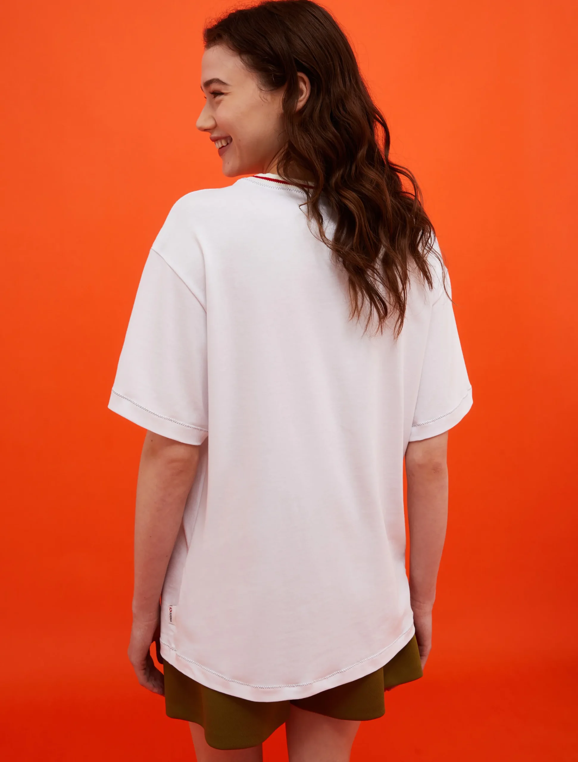 MAX&Co. with Superga logo-embroidered T-shirt
