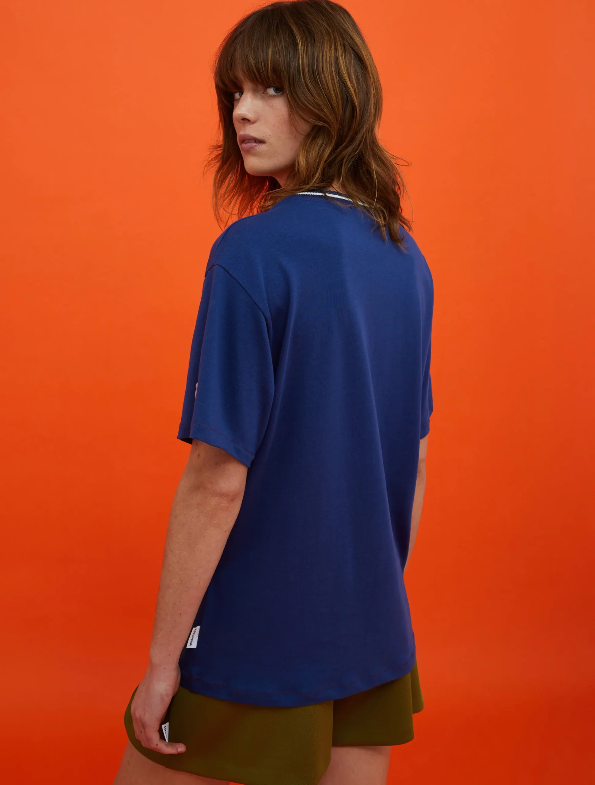 MAX&Co. with Superga logo-embroidered T-shirt