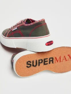 MAX&Co. with Superga patterned trainers