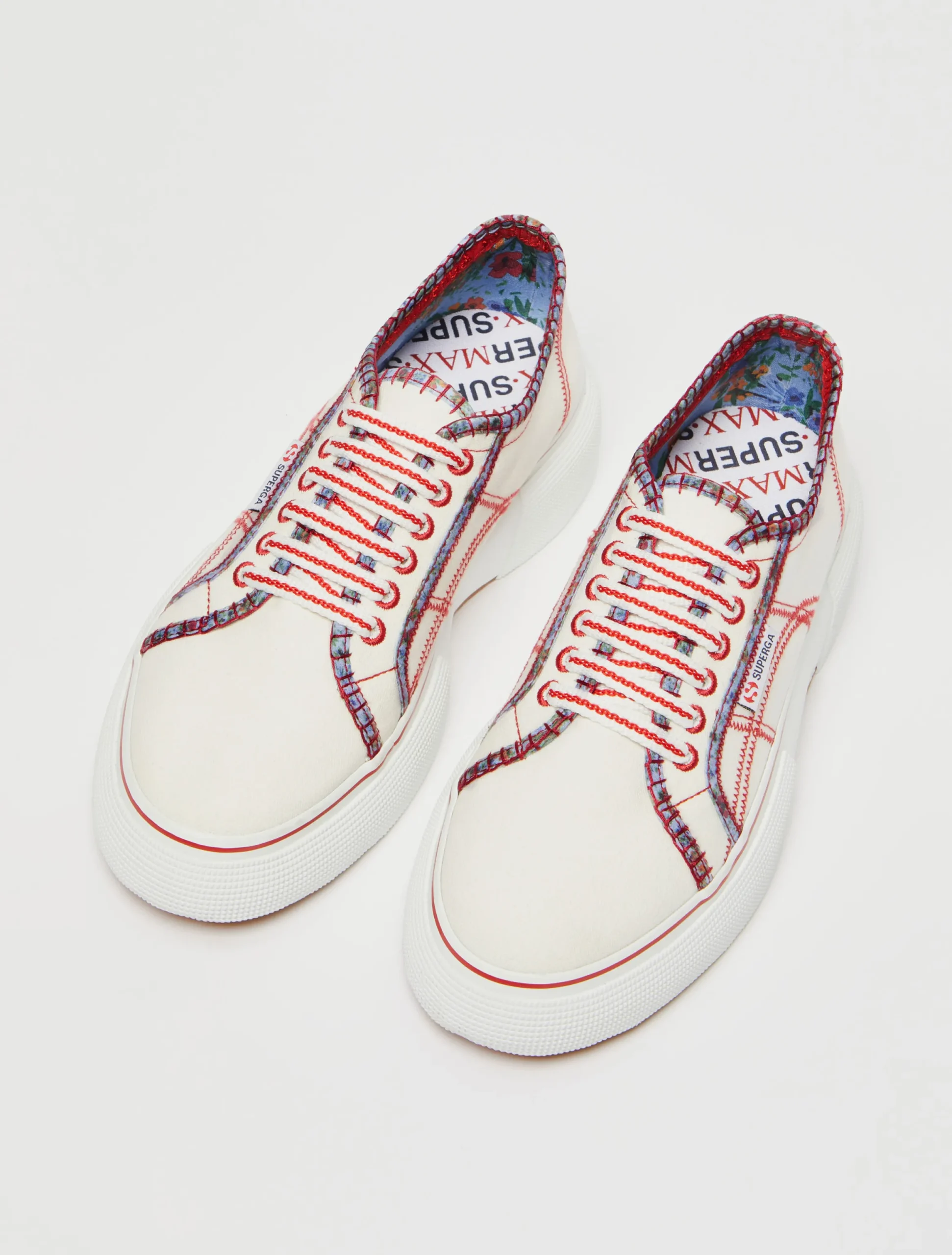 MAX&Co. with Superga patterned trainers