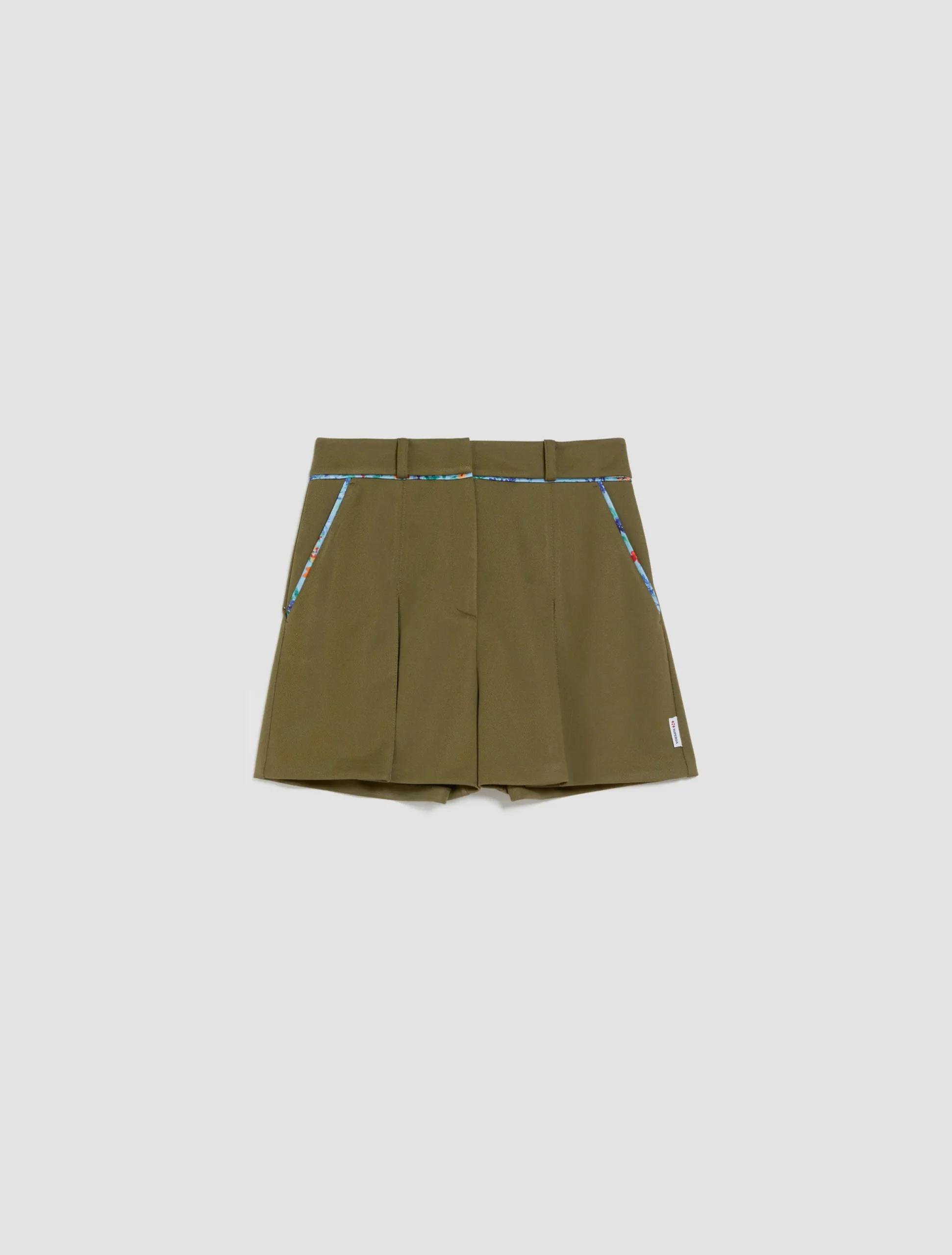 MAX&Co. with Superga pleated shorts