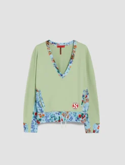 MAX&Co. with Superga printed sweatshirt