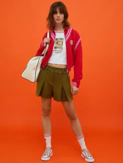 MAX&Co. with Superga printed cropped T-shirt