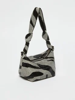 Metal mesh party bag