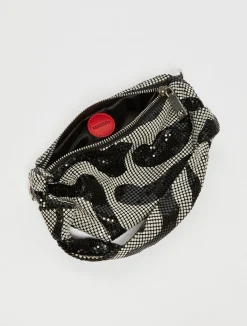 Metal mesh party bag