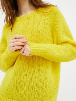 Mohair-blend pullover