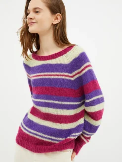 Mohair-blend pullover