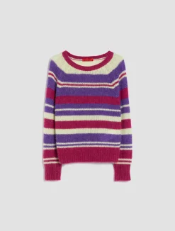 Mohair-blend pullover