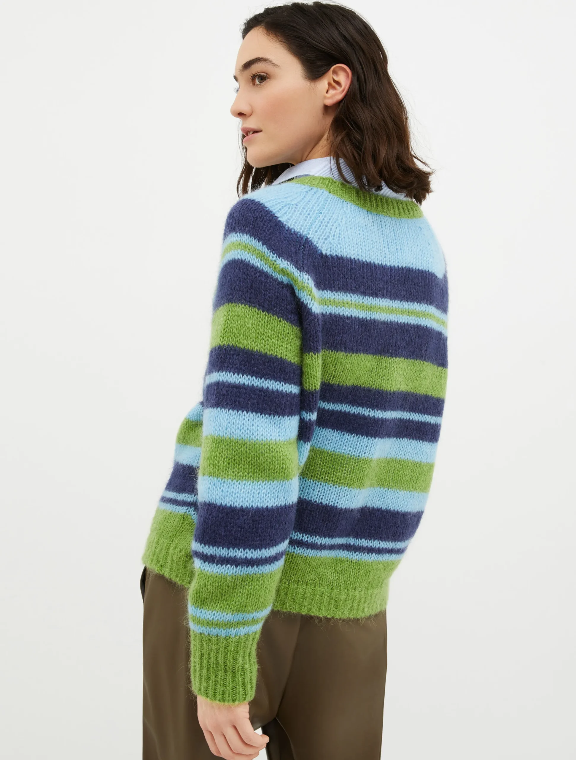 Mohair-blend pullover