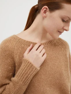 Mohair-blend pullover