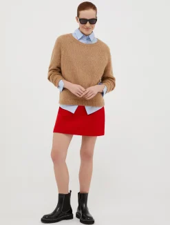 Mohair-blend pullover