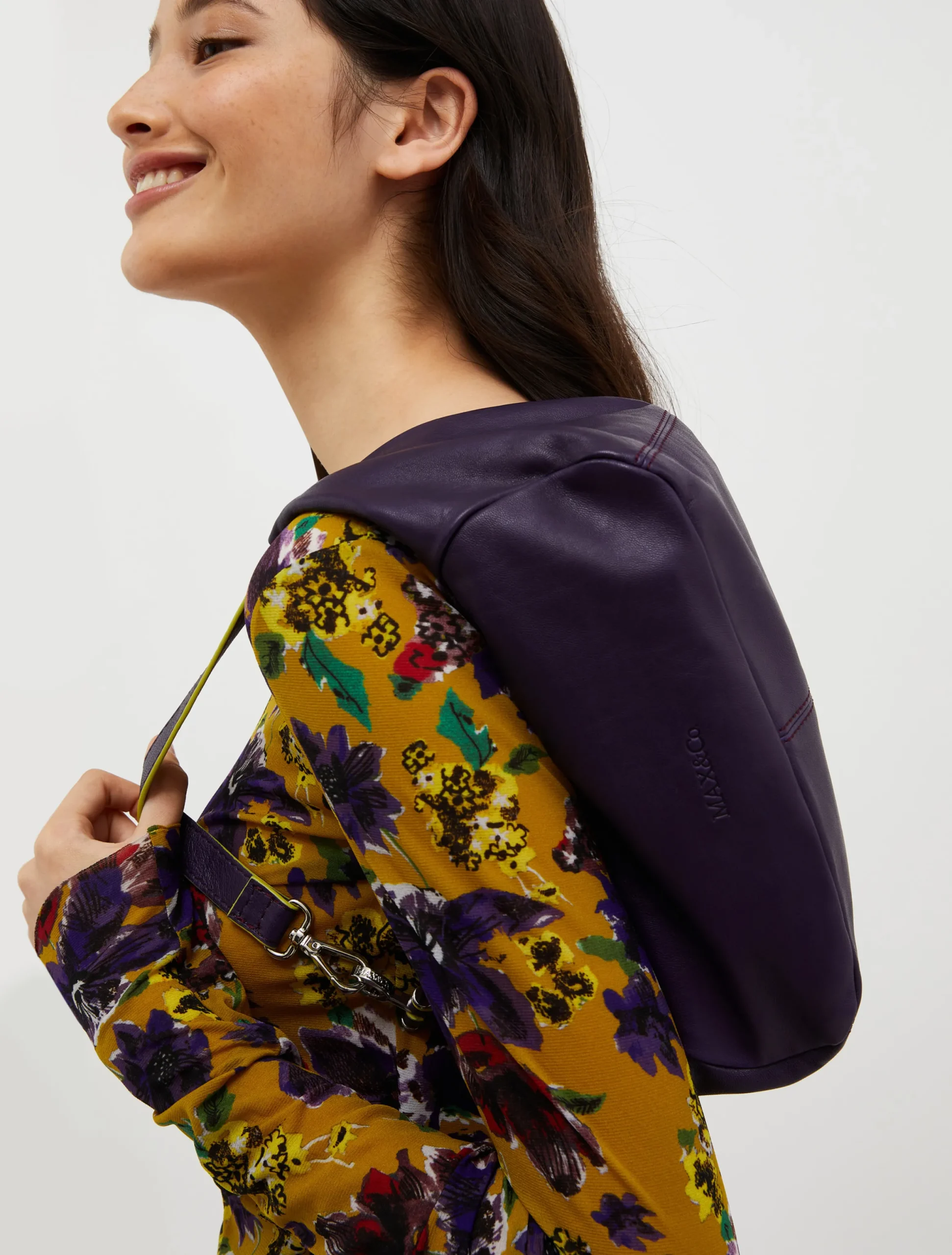 Nappa-leather Hug bag
